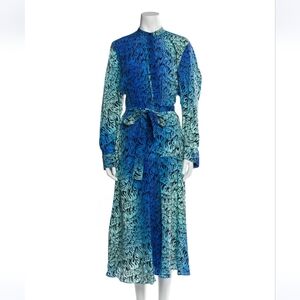 NWT Stella McCartney Keep on Smiling Silk Dress Sz IT 44, Sz 8 US